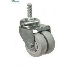 Колеса поворотные с резьбой